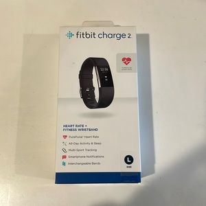 Fitbit charge 2 black size L